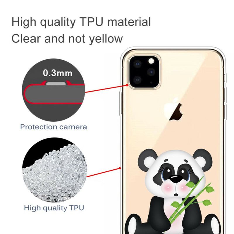 Tok iPhone 11 Pro Max Zökkenőmentes Szomorú Panda