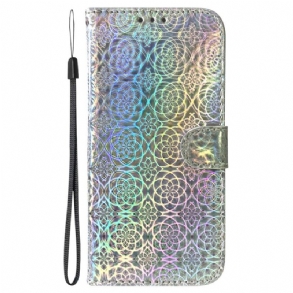 Fliptok / Bőrtok Xiaomi Redmi Note 12 5G Disco Stílusú