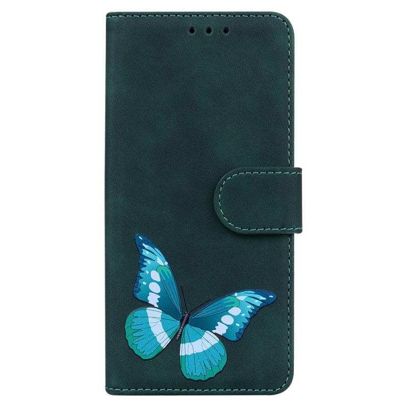 Fliptok / Bőrtok Xiaomi Redmi Note 12 5G Pillangó Design