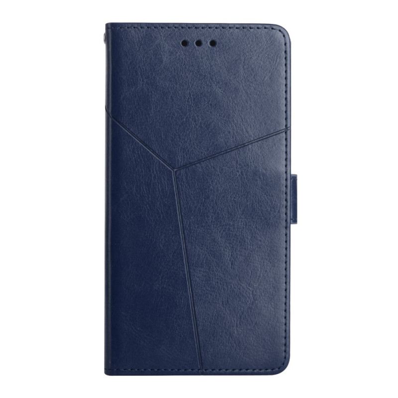 Fliptok / Bőrtok Xiaomi Redmi Note 12 5G szíjjal Y Strappy Design