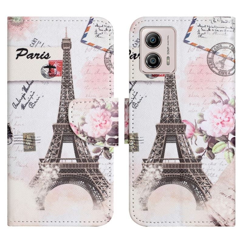 Fliptok Moto G73 5G Eiffel-torony