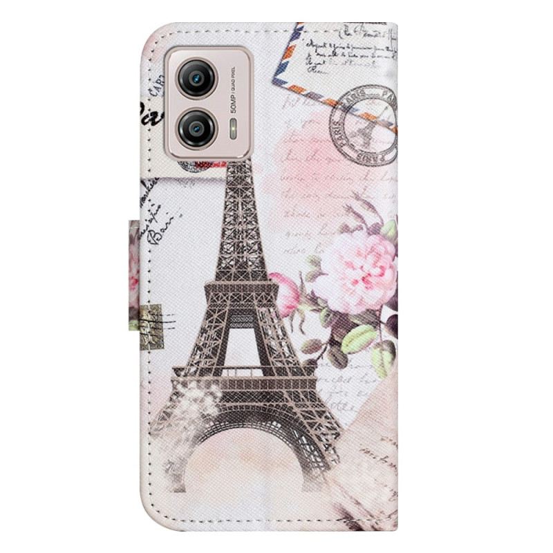 Fliptok Moto G73 5G Eiffel-torony