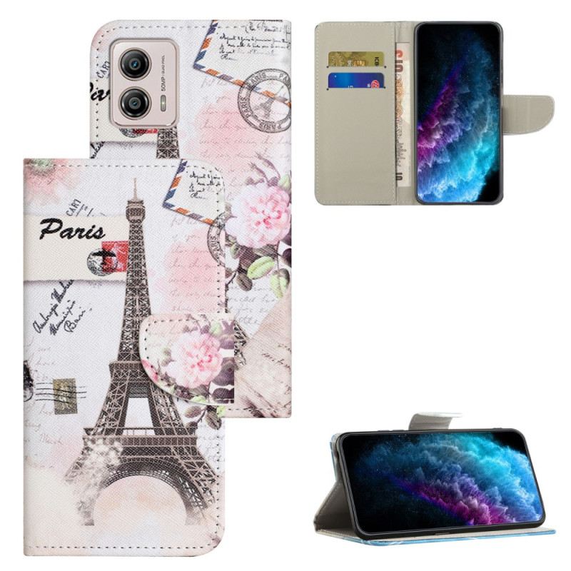 Fliptok Moto G73 5G Eiffel-torony