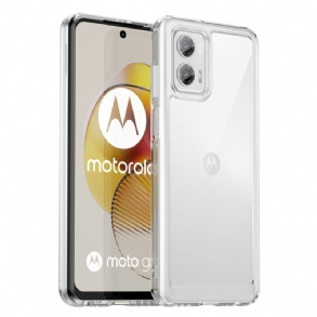 Telefontok Moto G73 5G Átlátszó Hibrid