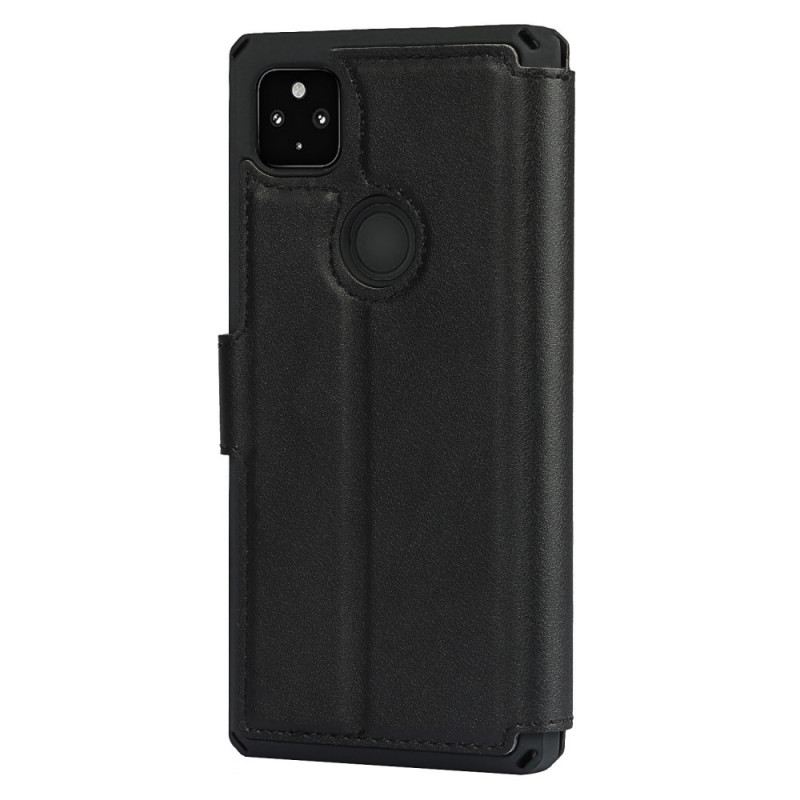 Fliptok / Bőrtok Google Pixel 4A szíjjal Műbőr Szíj