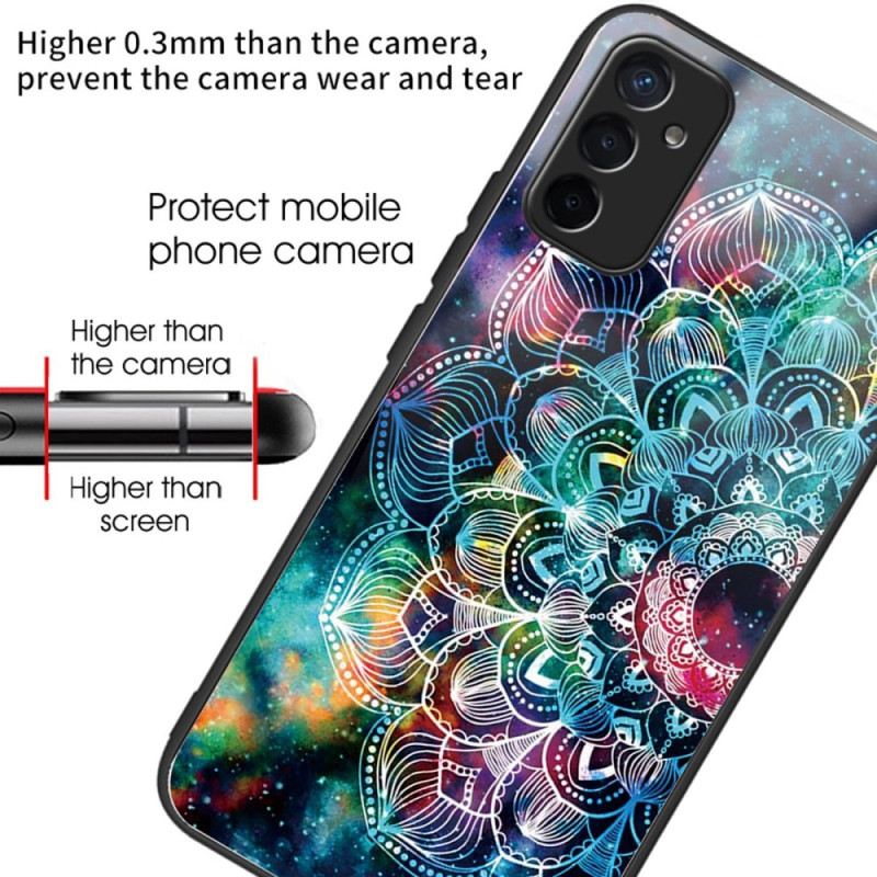 Tok Samsung Galaxy M13 Mandala Edzett Üveg