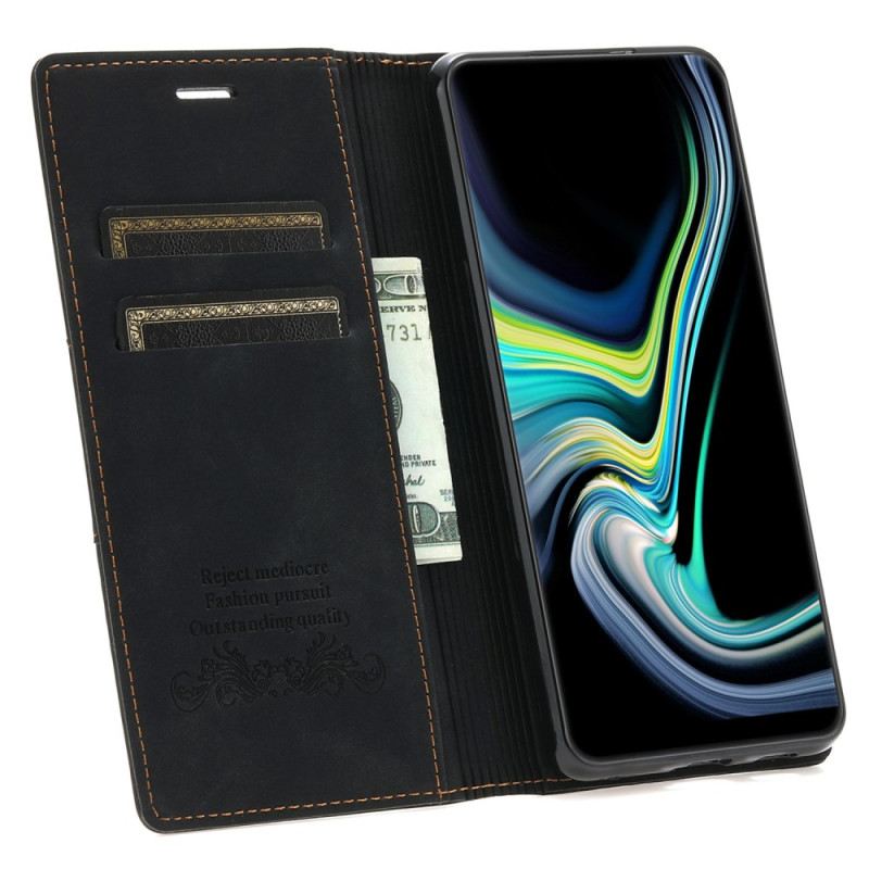 Fliptok Samsung Galaxy A54 5G Bőrtok Stílusú Bőr Couture