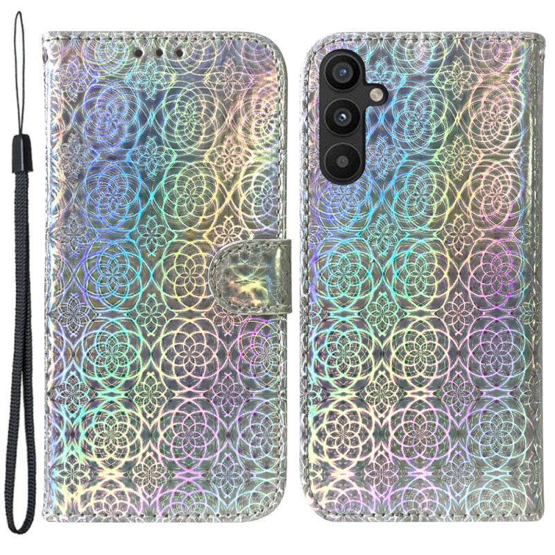 Kinyitható Tokok Samsung Galaxy A54 5G Disco Stílusú