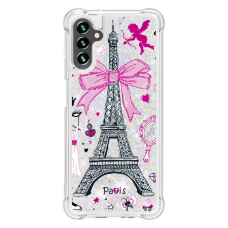 Tok Samsung Galaxy A54 5G Eiffel-torony Flitterek