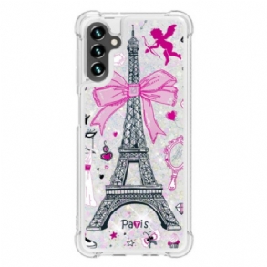 Tok Samsung Galaxy A54 5G Eiffel-torony Flitterek