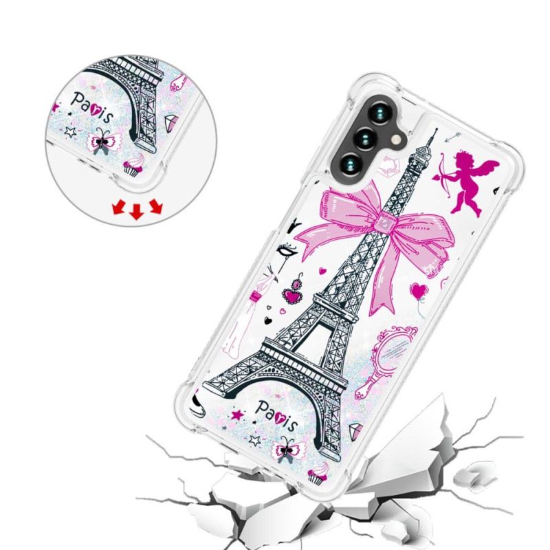 Tok Samsung Galaxy A54 5G Eiffel-torony Flitterek