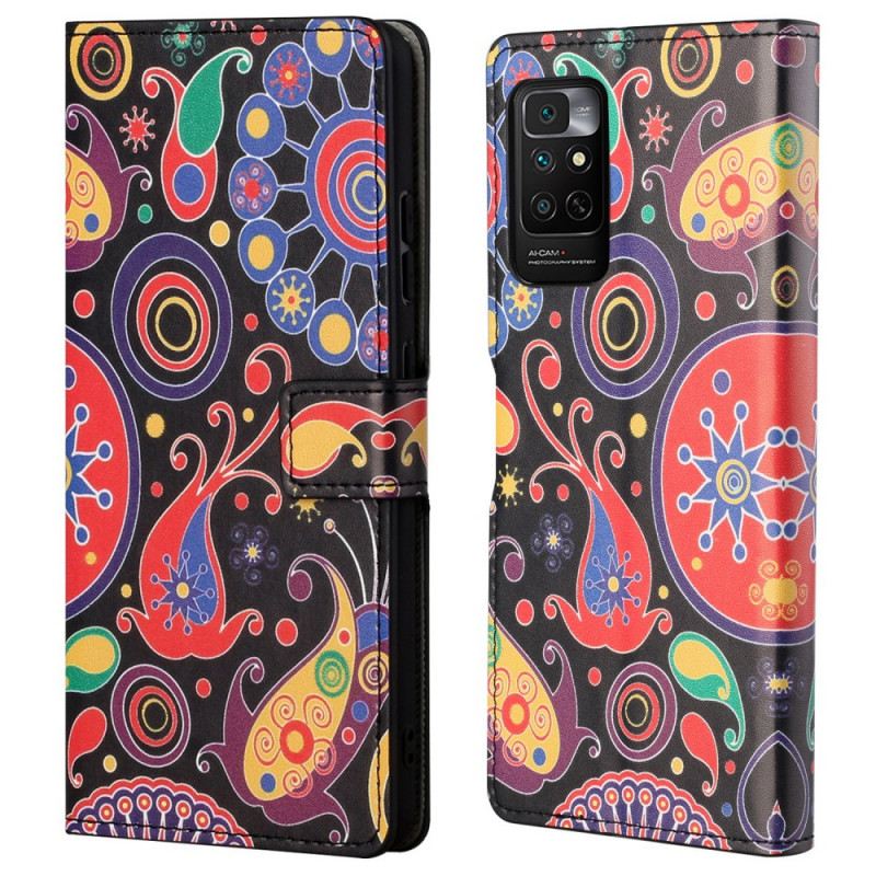 Fliptok / Bőrtok Xiaomi Redmi Note 11 / 11S Galaxy Design