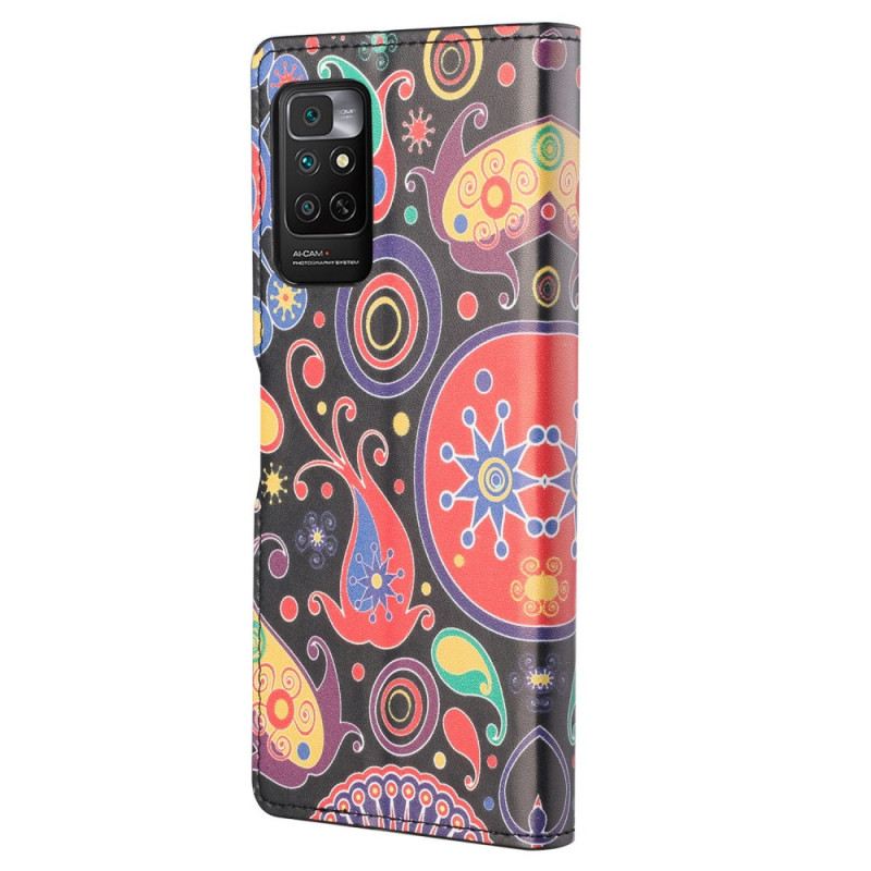 Fliptok / Bőrtok Xiaomi Redmi Note 11 / 11S Galaxy Design