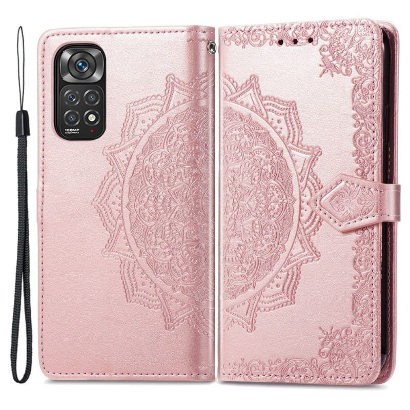 Fliptok / Bőrtok Xiaomi Redmi Note 11 / 11S Mandala Középkor