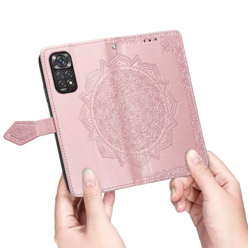 Fliptok / Bőrtok Xiaomi Redmi Note 11 / 11S Mandala Középkor