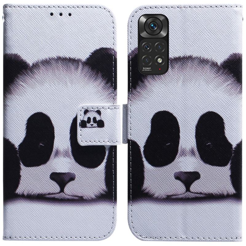 Fliptok / Bőrtok Xiaomi Redmi Note 11 / 11S Panda