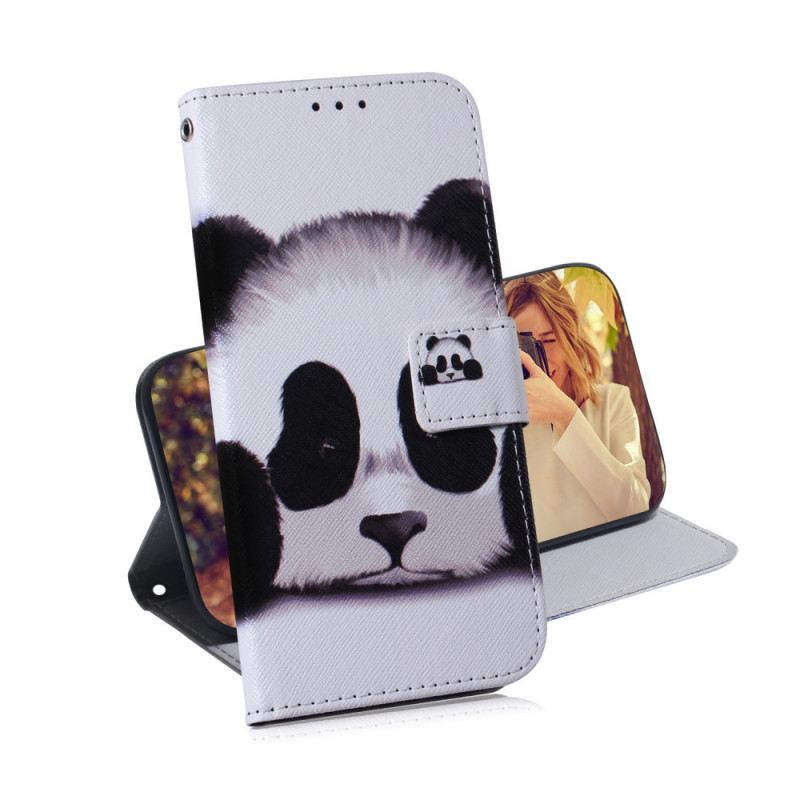 Fliptok / Bőrtok Xiaomi Redmi Note 11 / 11S Panda