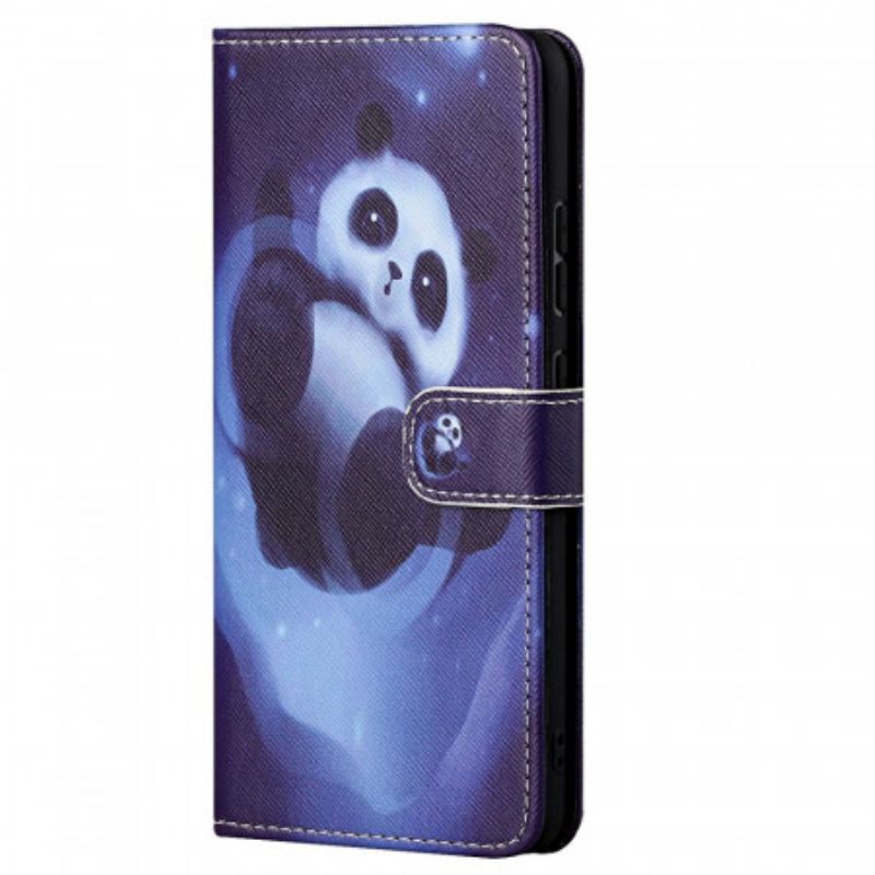 Fliptok / Bőrtok Xiaomi Redmi Note 11 / 11S Panda Space