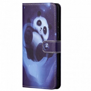 Fliptok / Bőrtok Xiaomi Redmi Note 11 / 11S Panda Space