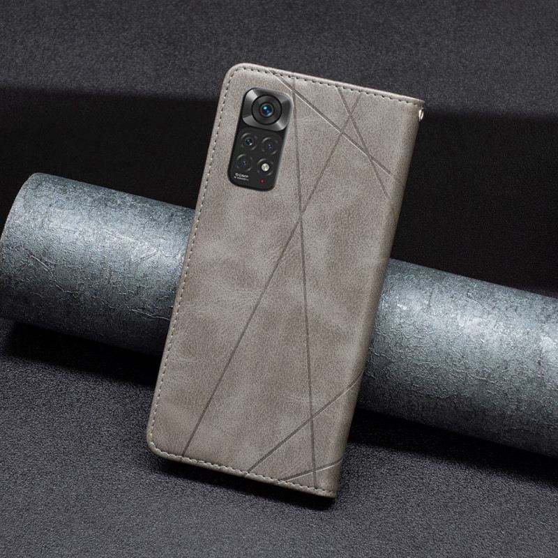 Fliptok Xiaomi Redmi Note 11 / 11S Bőrtok Művész Stílus