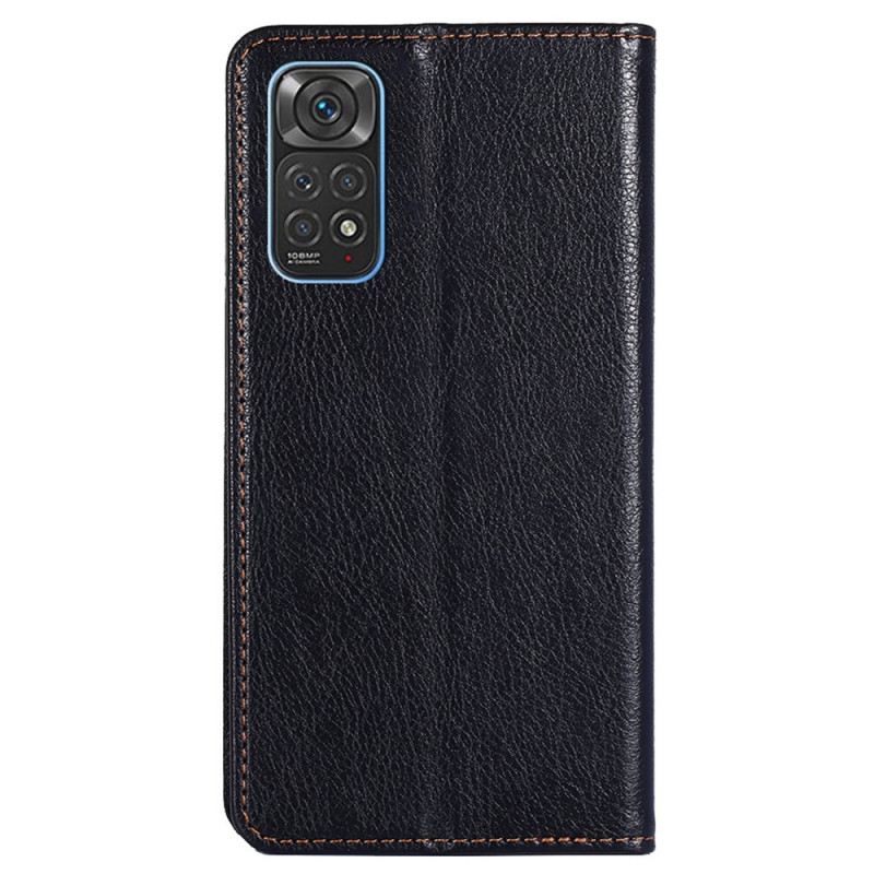 Fliptok Xiaomi Redmi Note 11 / 11S Bőrtok Vintage Bőr Stílus