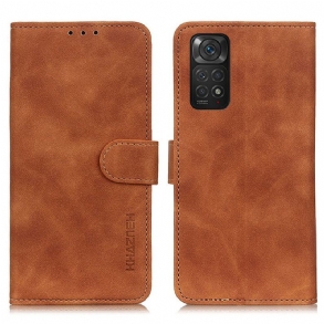 Kinyitható Tokok Xiaomi Redmi Note 11 / 11S Khazneh Vintage Bőr Hatás