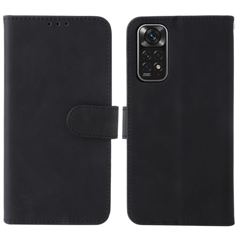 Kinyitható Tokok Xiaomi Redmi Note 11 / 11S Skin-touch Zsinórral