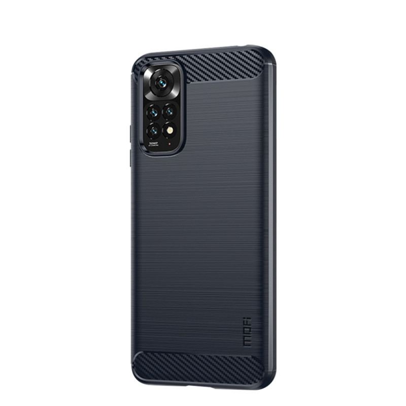 Tok Xiaomi Redmi Note 11 / 11S Mofi Szálcsiszolt Szénszálas