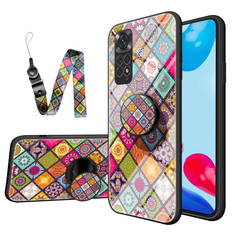 Tok Xiaomi Redmi Note 11 / 11S Patchwork Mágneses Tartó