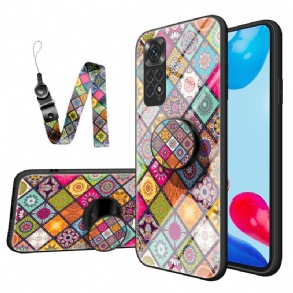 Tok Xiaomi Redmi Note 11 / 11S Patchwork Mágneses Tartó