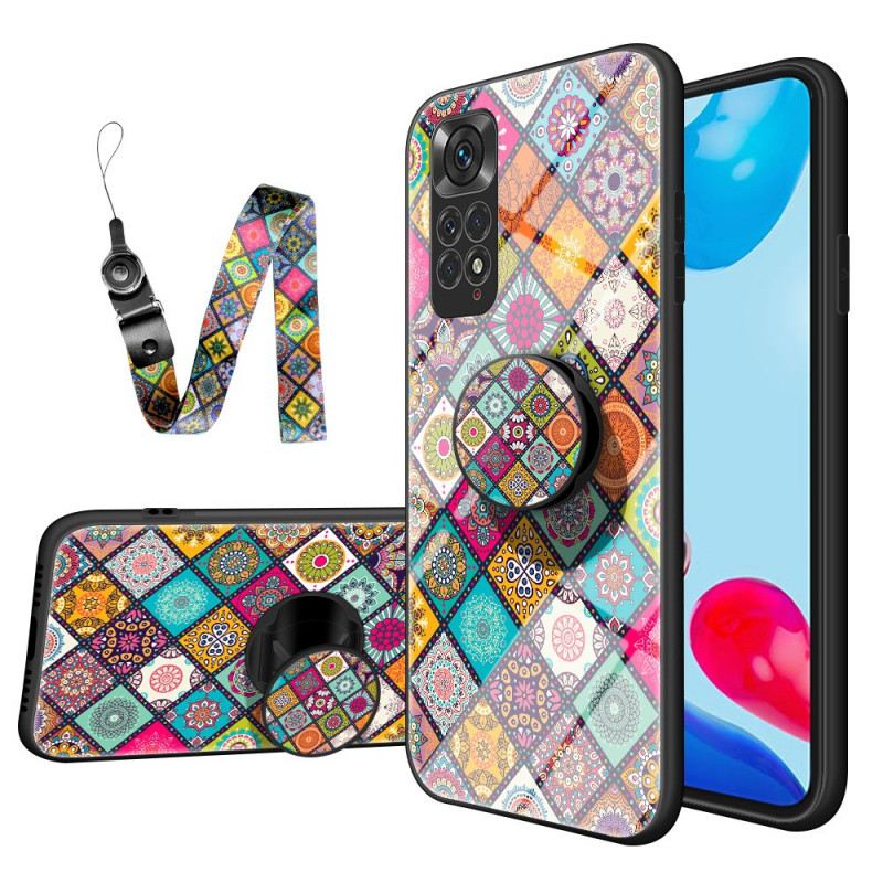 Tok Xiaomi Redmi Note 11 / 11S Patchwork Mágneses Tartó