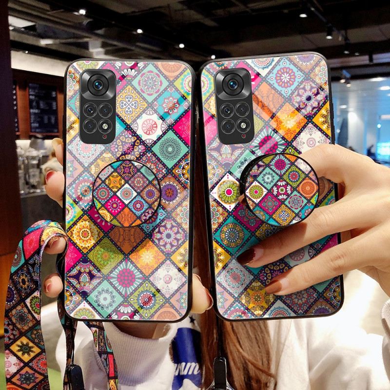 Tok Xiaomi Redmi Note 11 / 11S Patchwork Mágneses Tartó