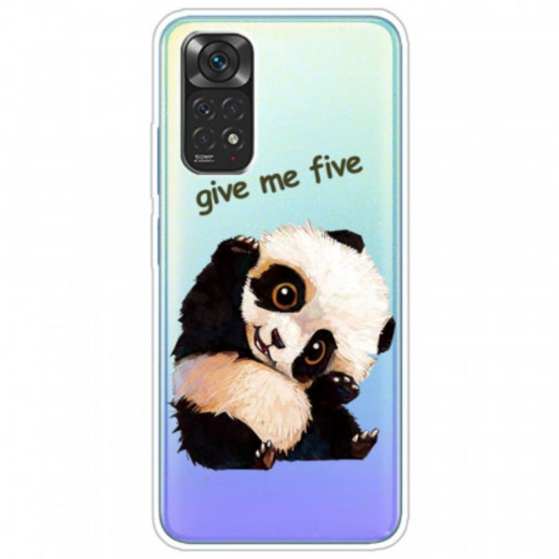 Tok Xiaomi Redmi Note 11 / 11S Zökkenőmentes Panda Give Me Five