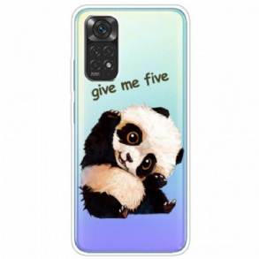 Tok Xiaomi Redmi Note 11 / 11S Zökkenőmentes Panda Give Me Five