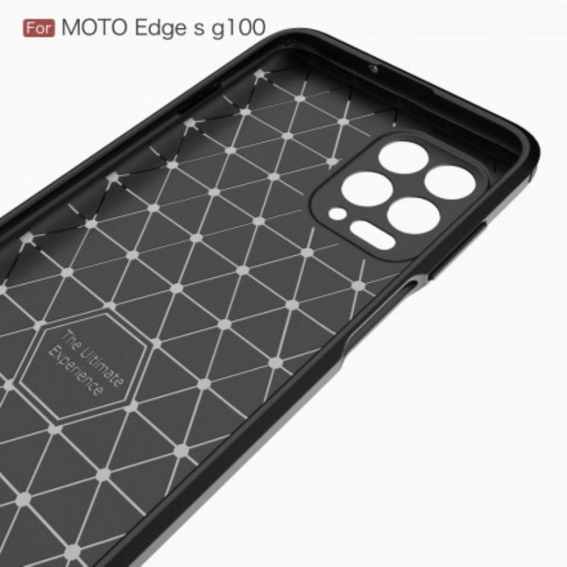 Tok Moto G100 Csiszolt Szénszálas