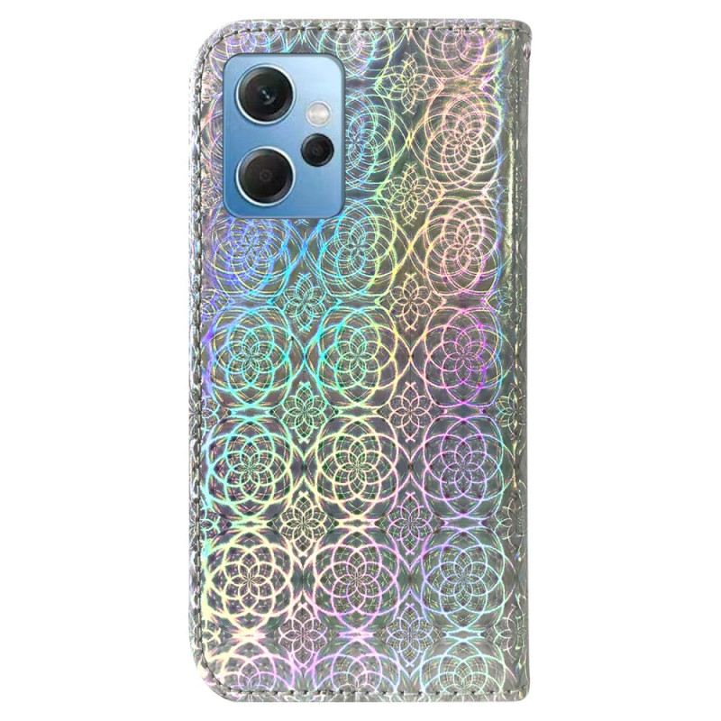 Fliptok / Bőrtok Xiaomi Redmi Note 12 4G Disco Stílusú