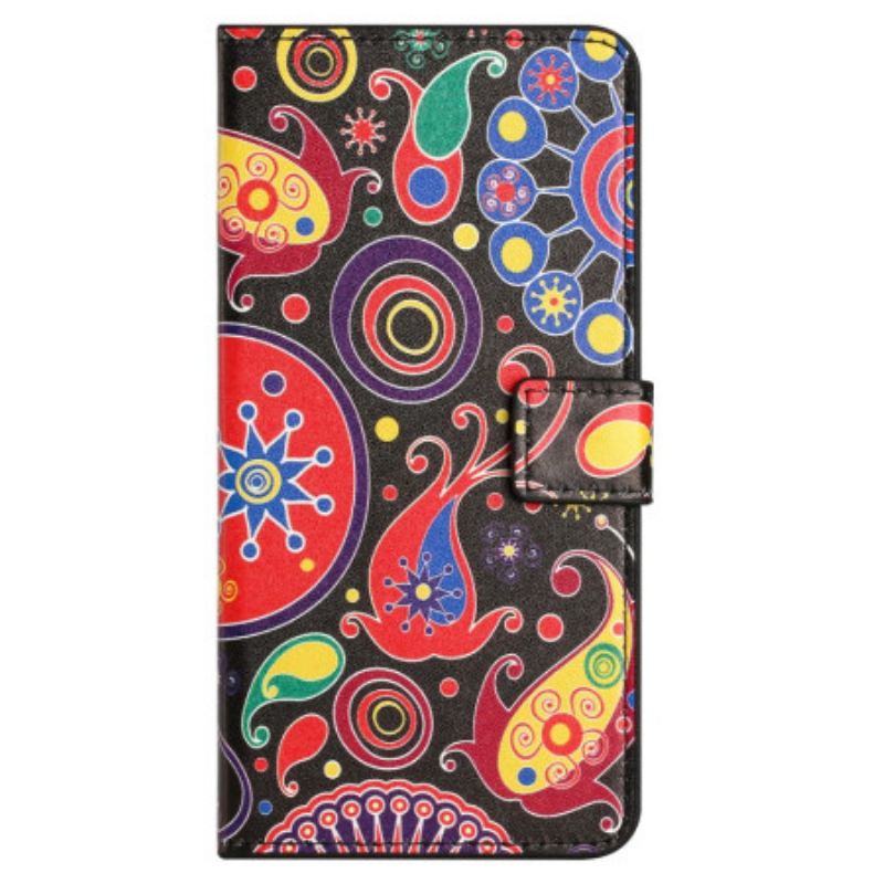 Fliptok / Bőrtok Xiaomi Redmi Note 12 4G Paisley