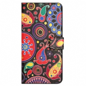 Fliptok / Bőrtok Xiaomi Redmi Note 12 4G Paisley