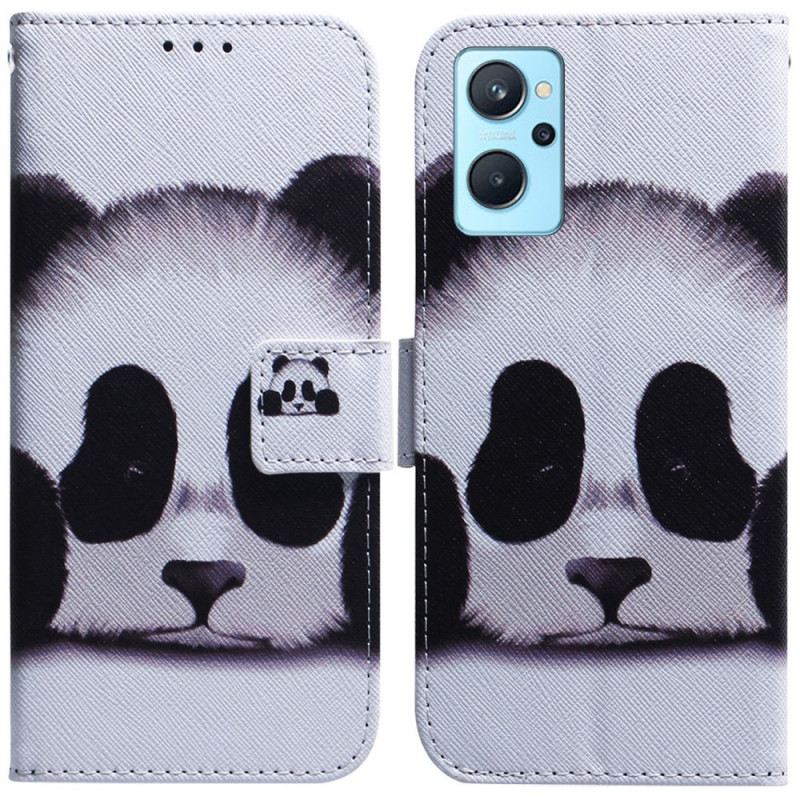 Fliptok / Bőrtok Realme 9i Panda