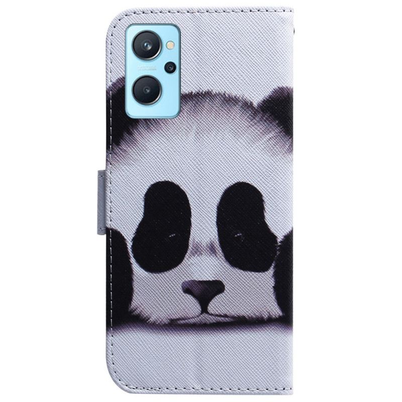 Fliptok / Bőrtok Realme 9i Panda