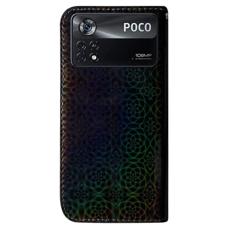 Fliptok / Bőrtok Poco X4 Pro 5G Elegáns