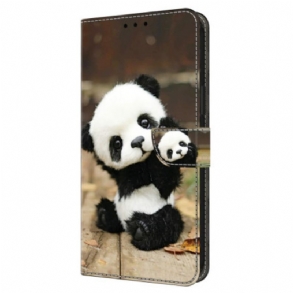 Bőrtok Google Pixel 9 Panda Minta