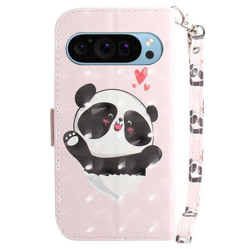 Fliptok Google Pixel 9 Panda Love Szíjjal