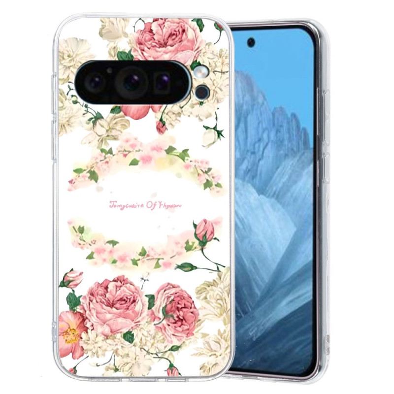 Mobiltelefon Tokok Google Pixel 9 Liberty Flowers