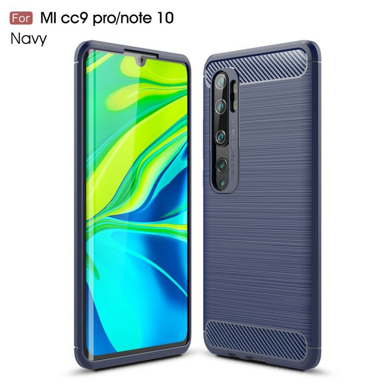 Tok Xiaomi Mi Note 10 / 10 Pro Csiszolt Szénszálas