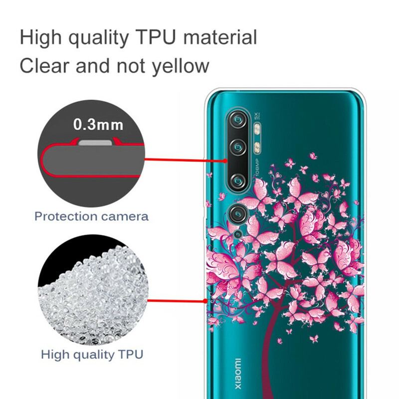 Tok Xiaomi Mi Note 10 / 10 Pro Pink Tree Top