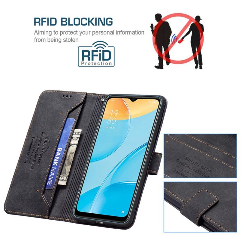 Kinyitható Tokok Oppo A15 Rfid Binfen Color