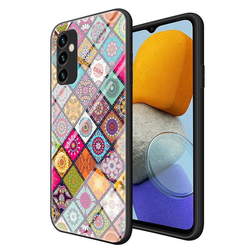 Tok Samsung Galaxy M23 5G Patchwork Mágneses Tartó