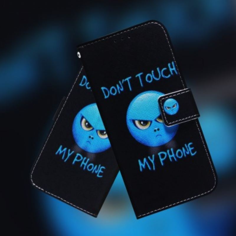 Fliptok / Bőrtok Samsung Galaxy A70 Emoji Telefon