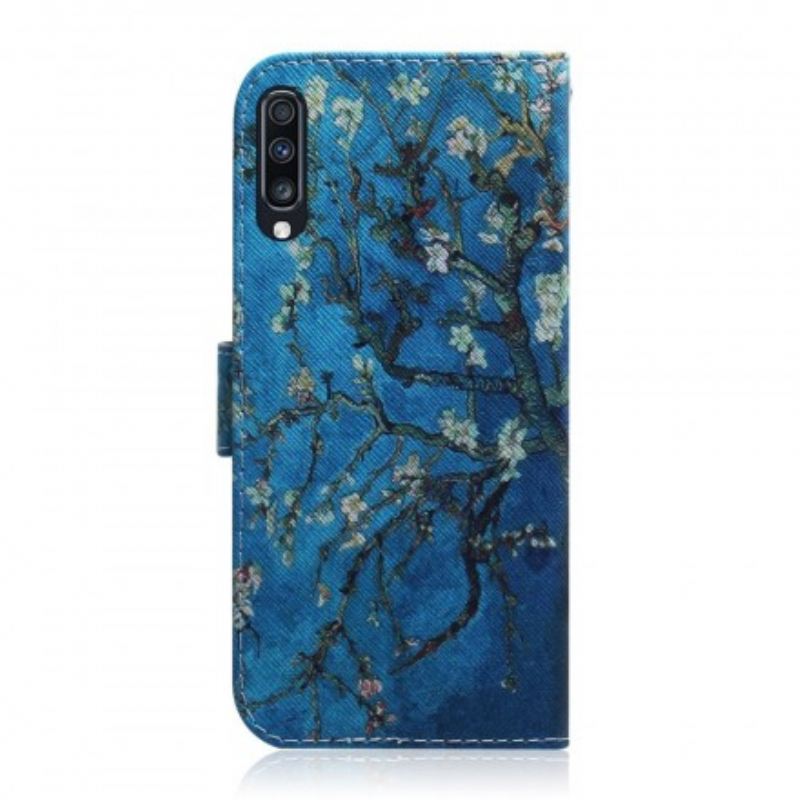 Fliptok / Bőrtok Samsung Galaxy A70 Virágzó Fa Ága